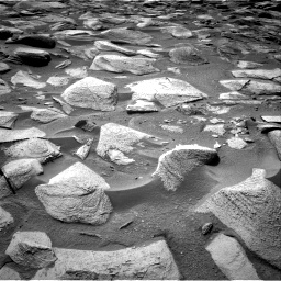 Nasa's Mars rover Curiosity acquired this image using its Right Navigation Camera on Sol 3880, at drive 858, site number 102