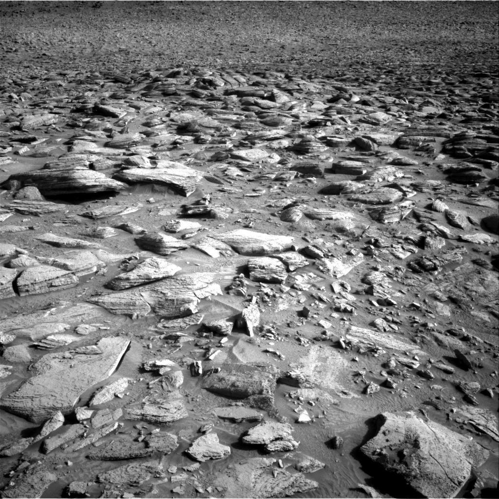 Nasa's Mars rover Curiosity acquired this image using its Right Navigation Camera on Sol 3880, at drive 1002, site number 102