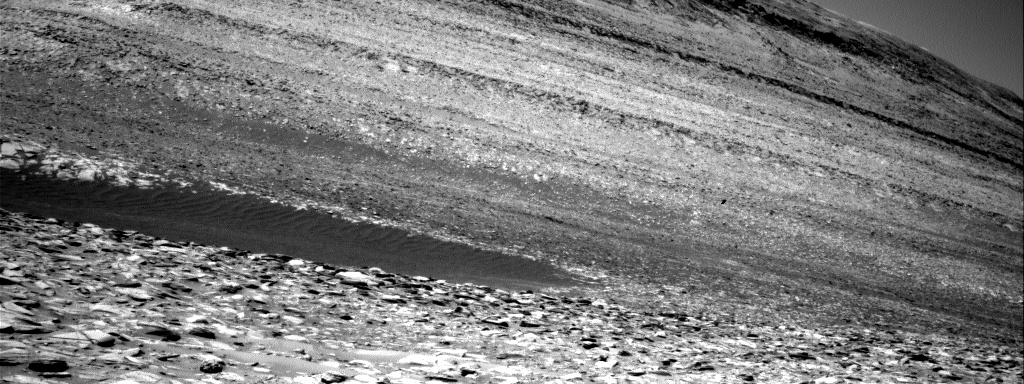 Nasa's Mars rover Curiosity acquired this image using its Right Navigation Camera on Sol 3881, at drive 1002, site number 102