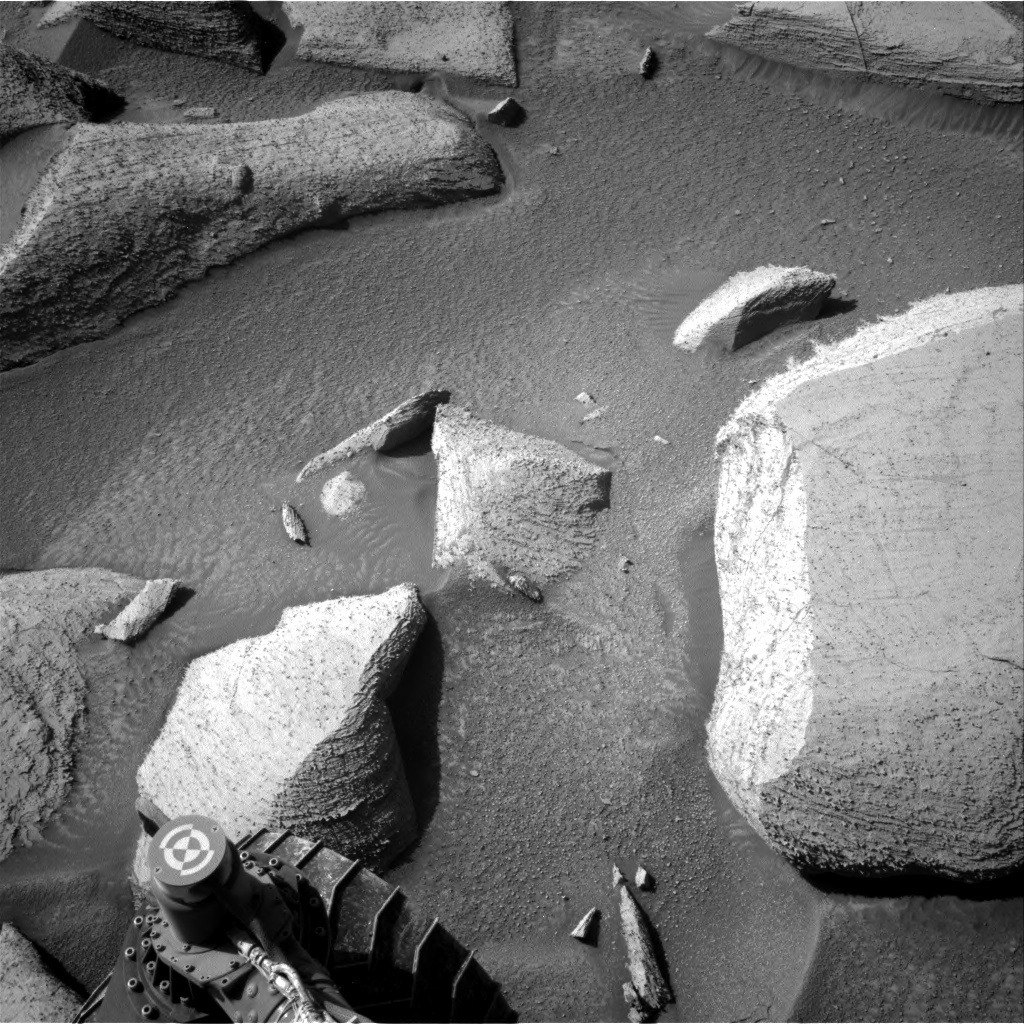 Nasa's Mars rover Curiosity acquired this image using its Right Navigation Camera on Sol 3885, at drive 1054, site number 102