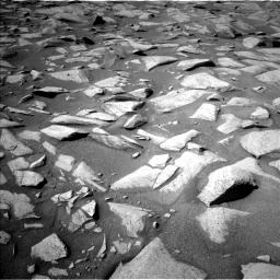 Nasa's Mars rover Curiosity acquired this image using its Left Navigation Camera on Sol 3887, at drive 1096, site number 102