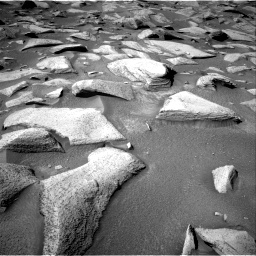 Nasa's Mars rover Curiosity acquired this image using its Right Navigation Camera on Sol 3887, at drive 1078, site number 102