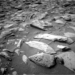 Nasa's Mars rover Curiosity acquired this image using its Left Navigation Camera on Sol 3890, at drive 1318, site number 102