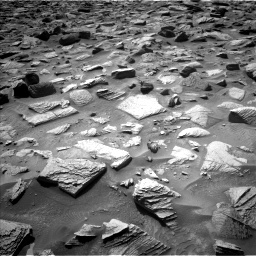 Nasa's Mars rover Curiosity acquired this image using its Left Navigation Camera on Sol 3892, at drive 1510, site number 102