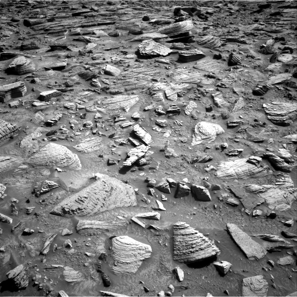 Nasa's Mars rover Curiosity acquired this image using its Right Navigation Camera on Sol 3892, at drive 1642, site number 102