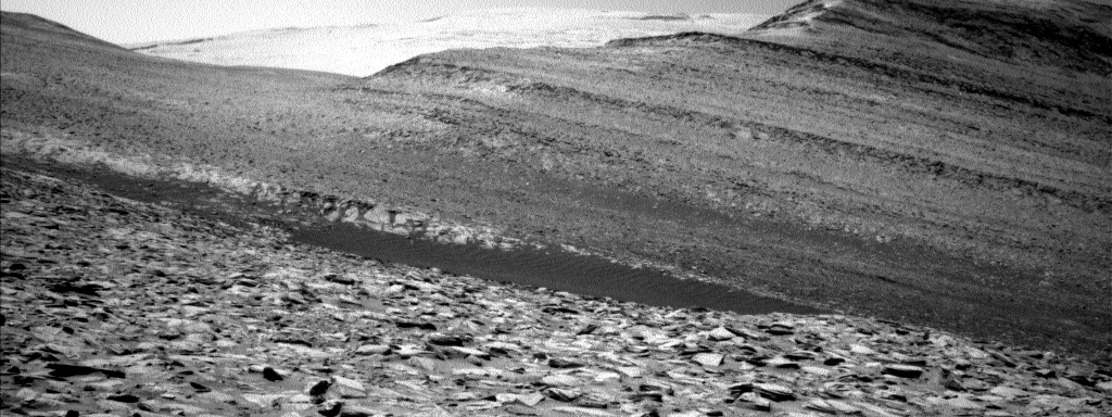 Nasa's Mars rover Curiosity acquired this image using its Left Navigation Camera on Sol 3894, at drive 1684, site number 102