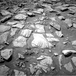 Nasa's Mars rover Curiosity acquired this image using its Left Navigation Camera on Sol 3894, at drive 1780, site number 102