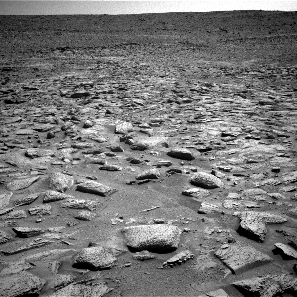 Nasa's Mars rover Curiosity acquired this image using its Left Navigation Camera on Sol 3894, at drive 1864, site number 102