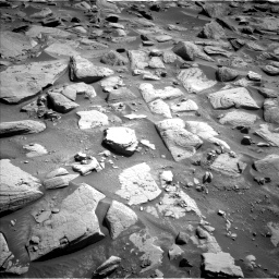 Nasa's Mars rover Curiosity acquired this image using its Left Navigation Camera on Sol 3904, at drive 2830, site number 102