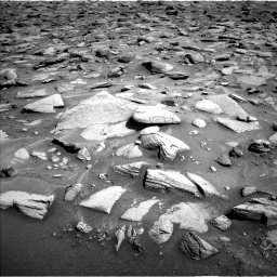 Nasa's Mars rover Curiosity acquired this image using its Left Navigation Camera on Sol 3908, at drive 112, site number 103