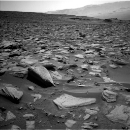 Nasa's Mars rover Curiosity acquired this image using its Left Navigation Camera on Sol 3908, at drive 184, site number 103
