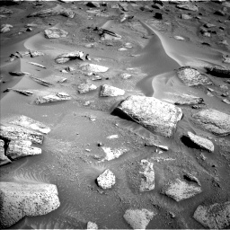 Nasa's Mars rover Curiosity acquired this image using its Left Navigation Camera on Sol 3912, at drive 412, site number 103