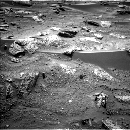 Nasa's Mars rover Curiosity acquired this image using its Left Navigation Camera on Sol 3912, at drive 598, site number 103