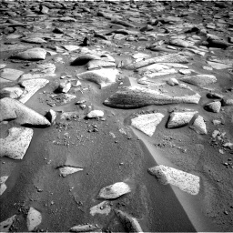 Nasa's Mars rover Curiosity acquired this image using its Left Navigation Camera on Sol 3914, at drive 874, site number 103