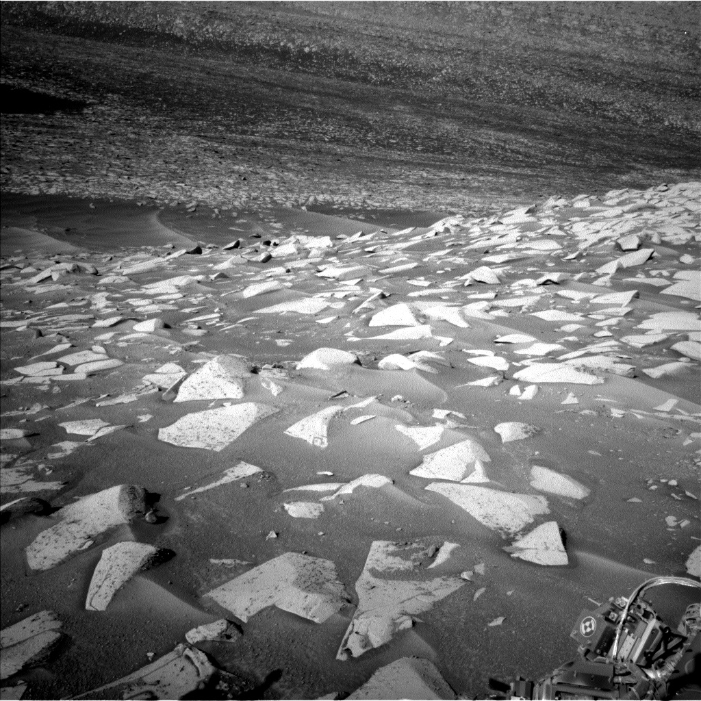 Nasa's Mars rover Curiosity acquired this image using its Left Navigation Camera on Sol 3914, at drive 994, site number 103