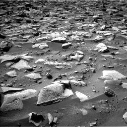 Nasa's Mars rover Curiosity acquired this image using its Left Navigation Camera on Sol 3917, at drive 1168, site number 103