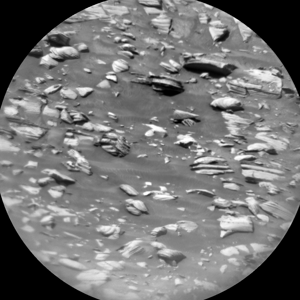 Nasa's Mars rover Curiosity acquired this image using its Chemistry & Camera (ChemCam) on Sol 3917, at drive 994, site number 103