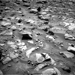 Nasa's Mars rover Curiosity acquired this image using its Left Navigation Camera on Sol 3919, at drive 1234, site number 103