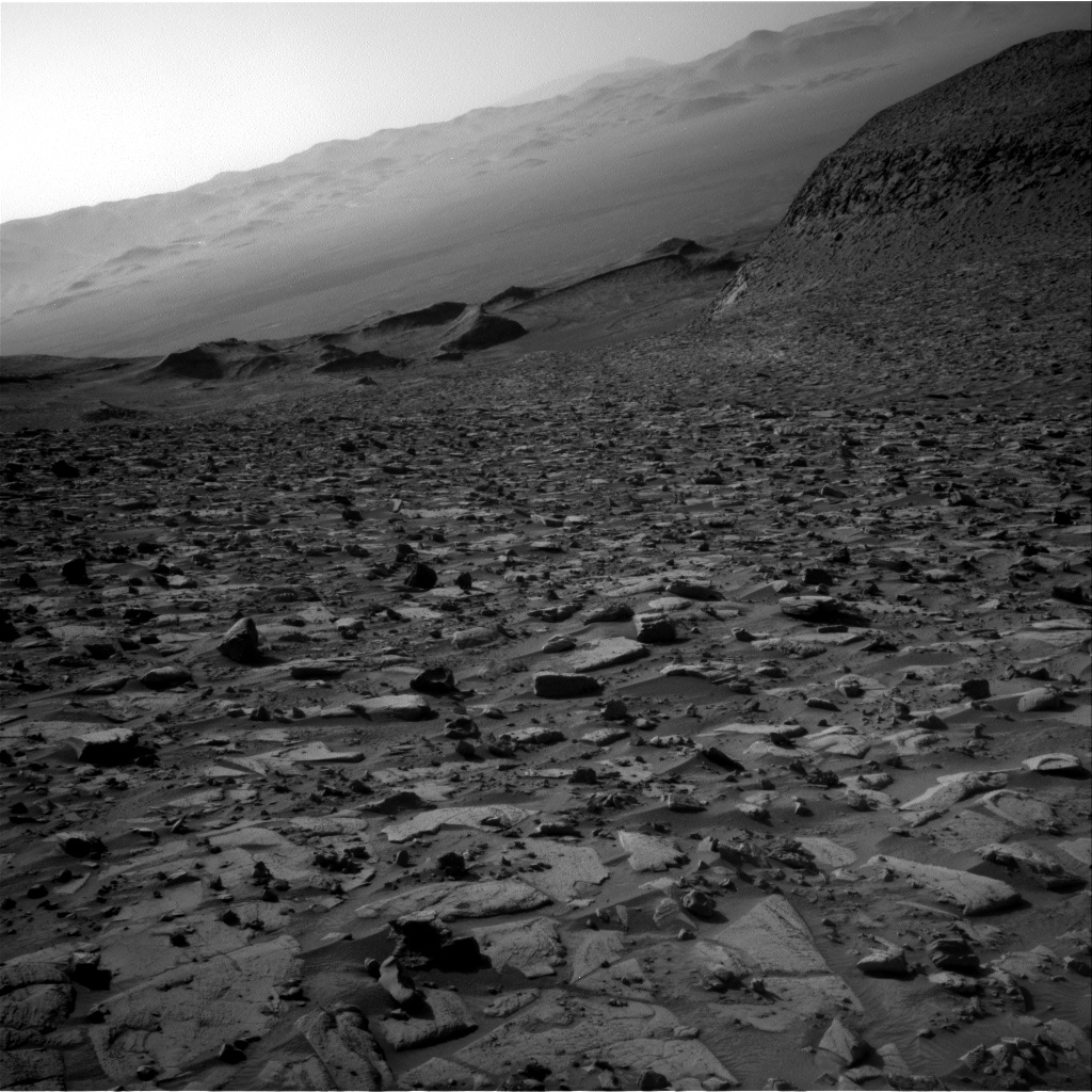 Nasa's Mars rover Curiosity acquired this image using its Right Navigation Camera on Sol 3919, at drive 1468, site number 103