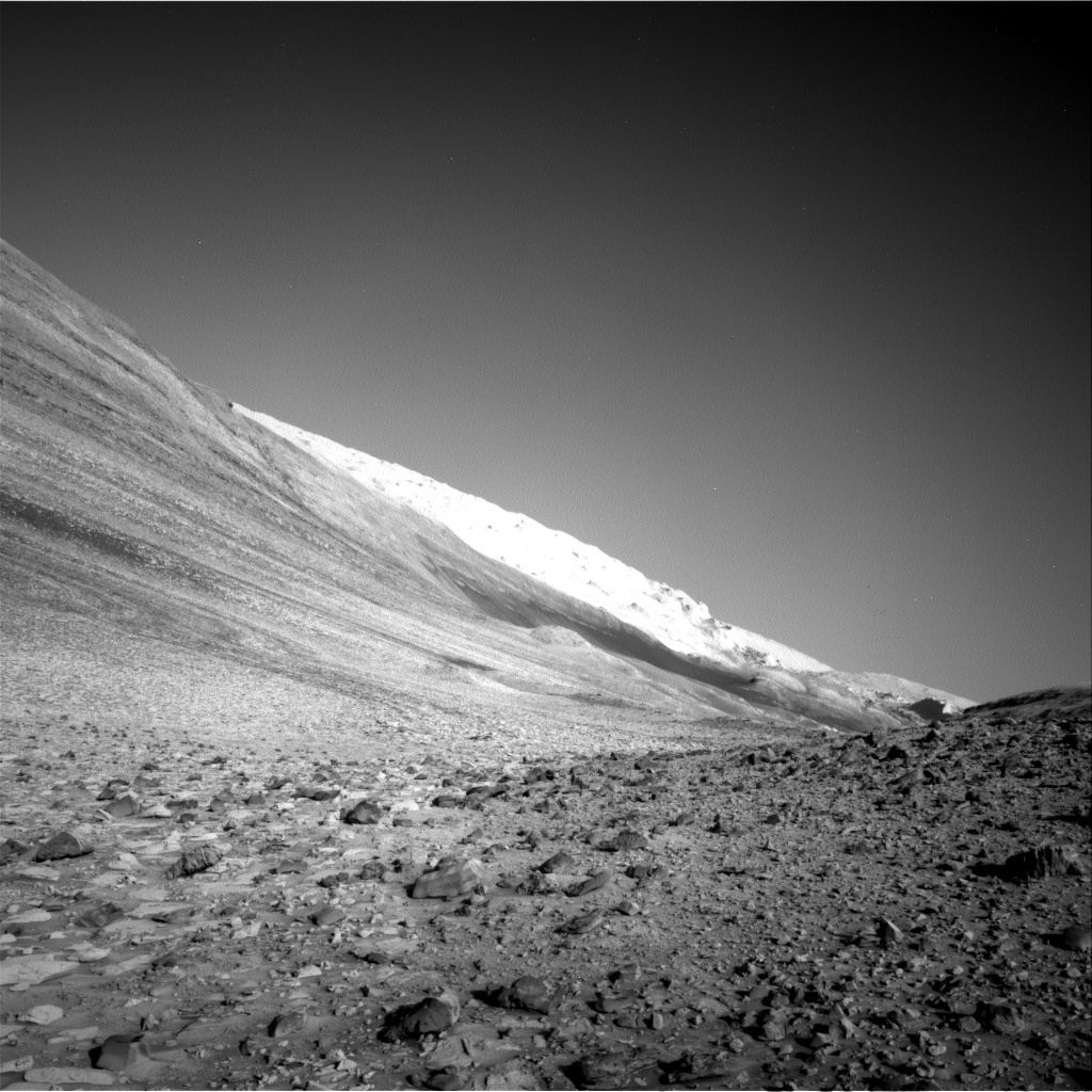 Nasa's Mars rover Curiosity acquired this image using its Right Navigation Camera on Sol 3919, at drive 1468, site number 103