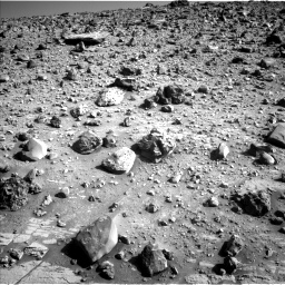 Nasa's Mars rover Curiosity acquired this image using its Left Navigation Camera on Sol 3921, at drive 1486, site number 103