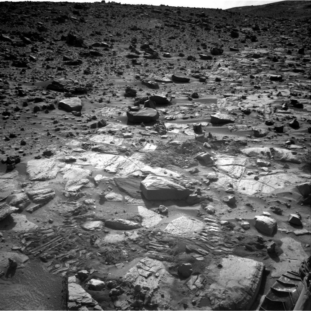 Nasa's Mars rover Curiosity acquired this image using its Right Navigation Camera on Sol 3921, at drive 1528, site number 103