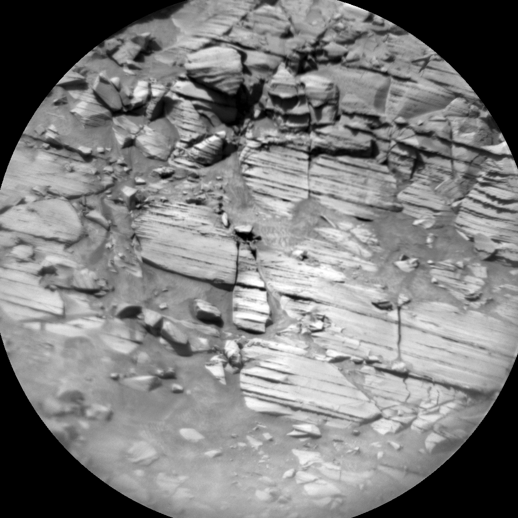 Nasa's Mars rover Curiosity acquired this image using its Chemistry & Camera (ChemCam) on Sol 3923, at drive 1528, site number 103