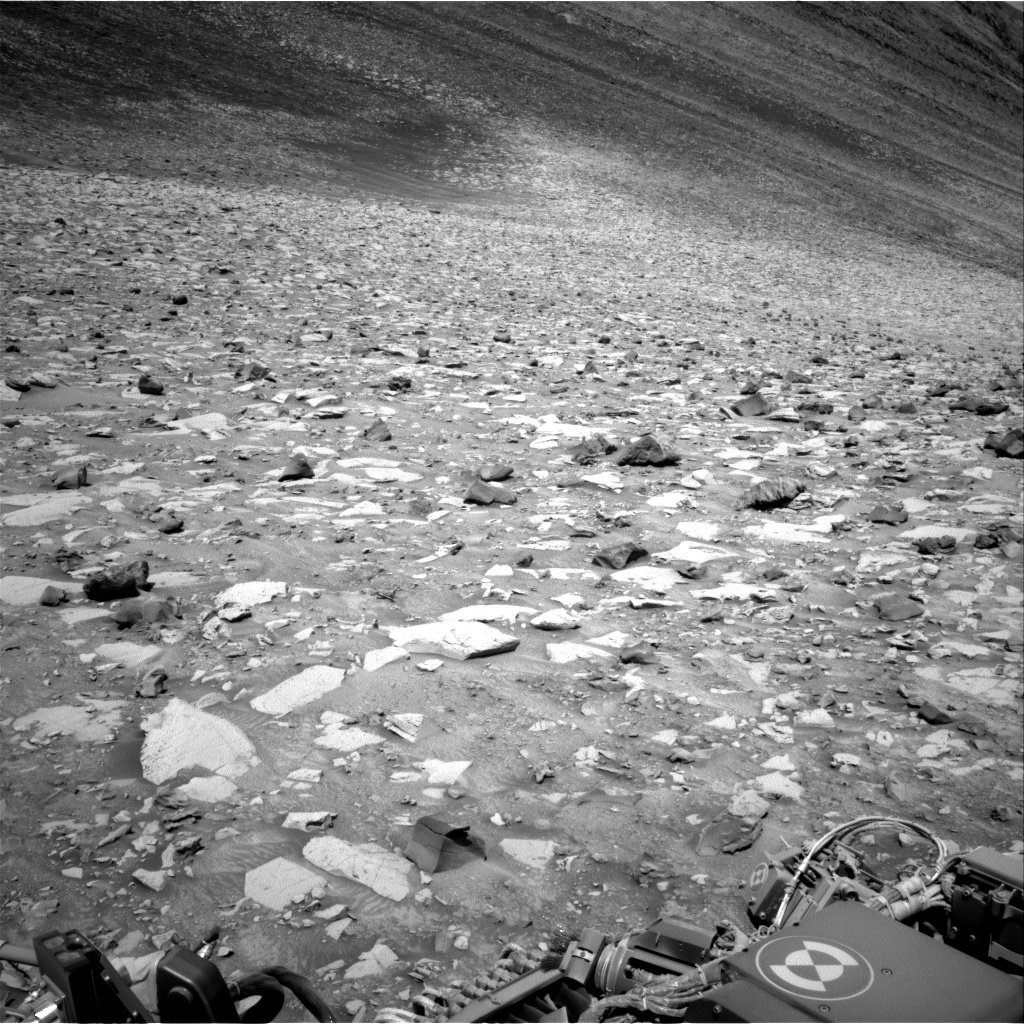 Nasa's Mars rover Curiosity acquired this image using its Right Navigation Camera on Sol 3924, at drive 1598, site number 103