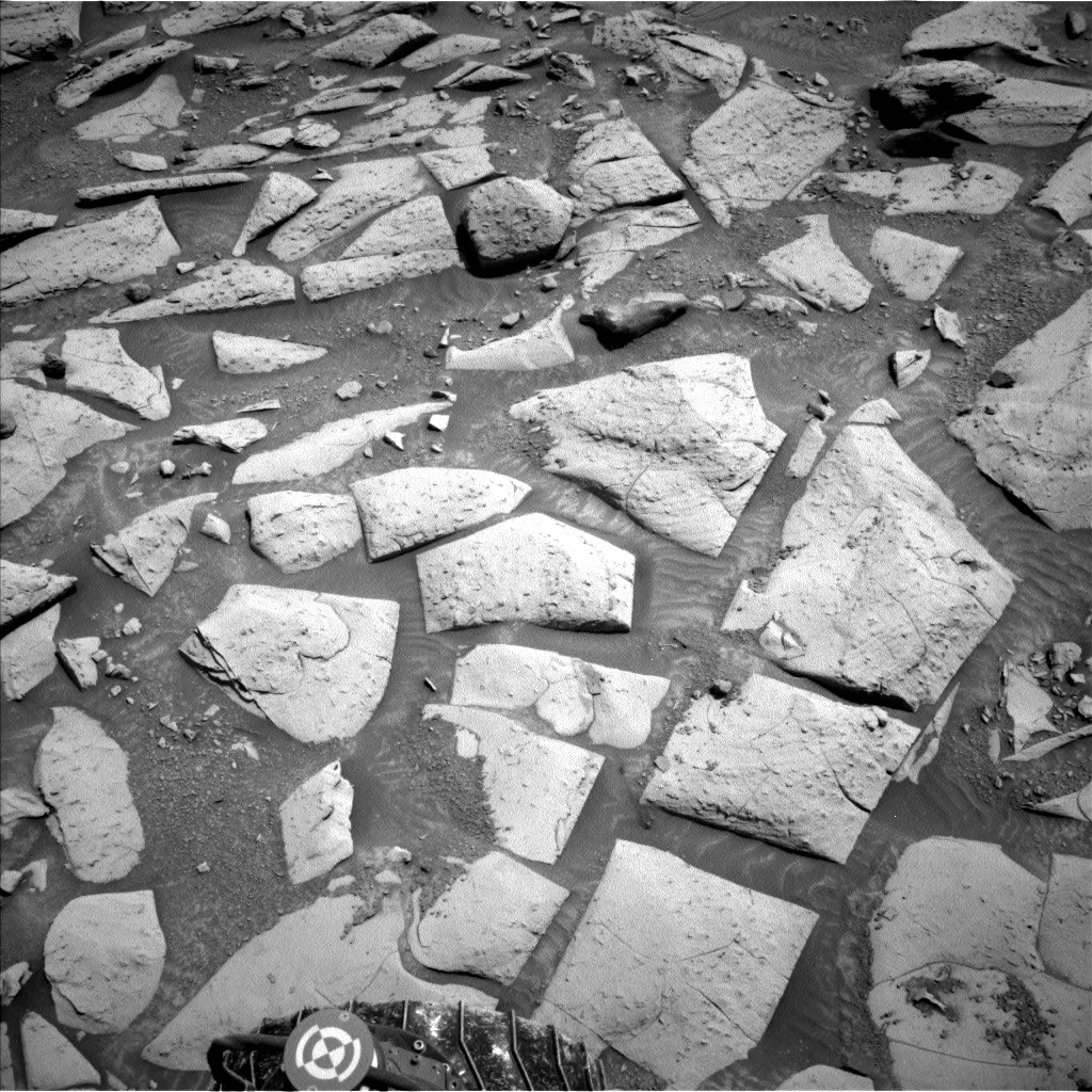 Nasa's Mars rover Curiosity acquired this image using its Left Navigation Camera on Sol 3935, at drive 2442, site number 103