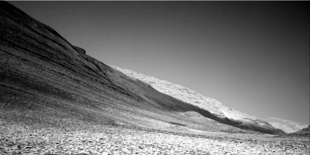 Nasa's Mars rover Curiosity acquired this image using its Right Navigation Camera on Sol 3937, at drive 2442, site number 103