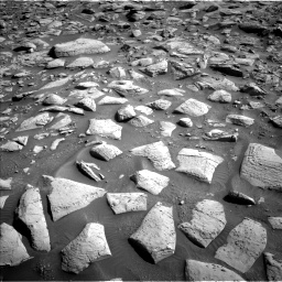 Nasa's Mars rover Curiosity acquired this image using its Left Navigation Camera on Sol 3938, at drive 2616, site number 103