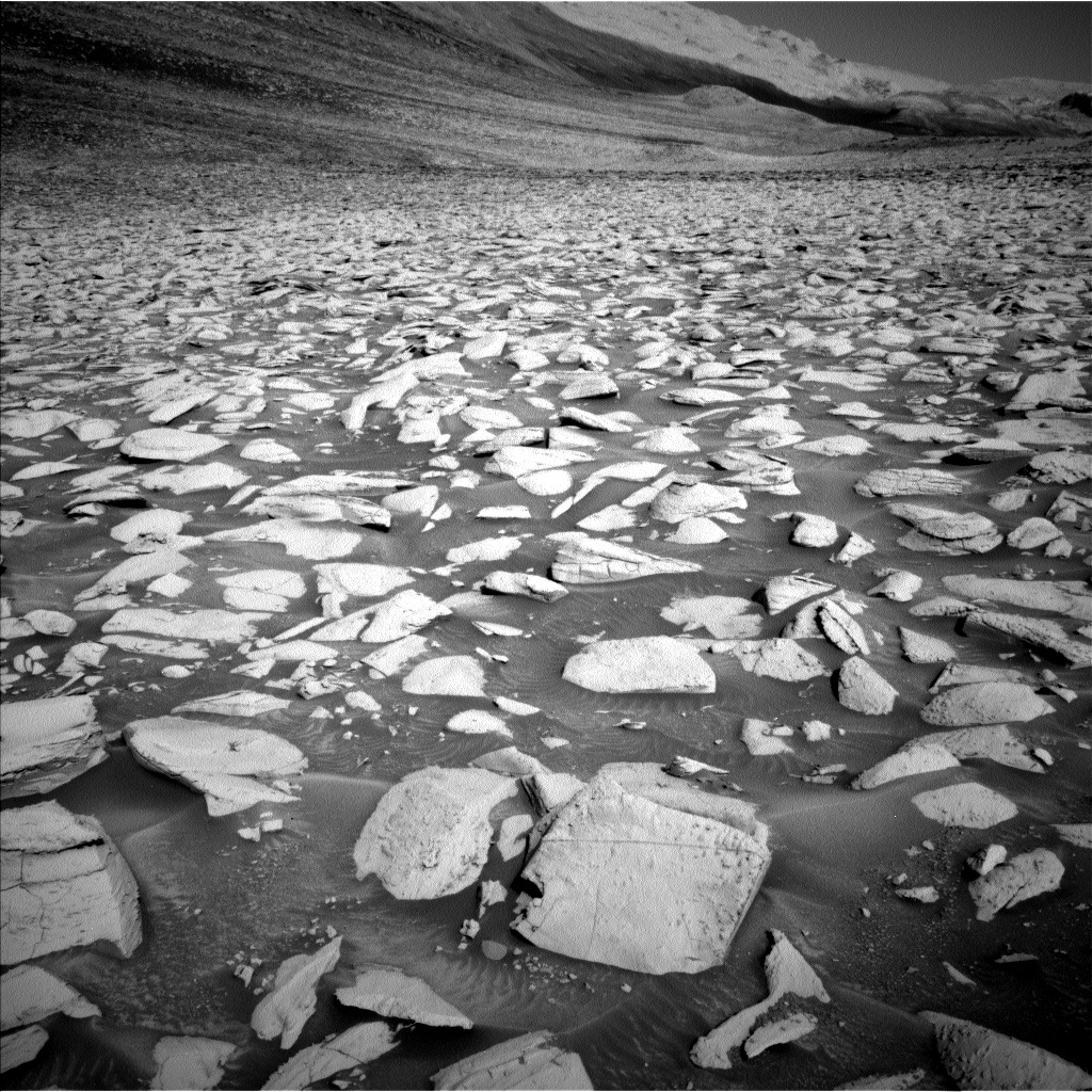 Nasa's Mars rover Curiosity acquired this image using its Left Navigation Camera on Sol 3938, at drive 2682, site number 103