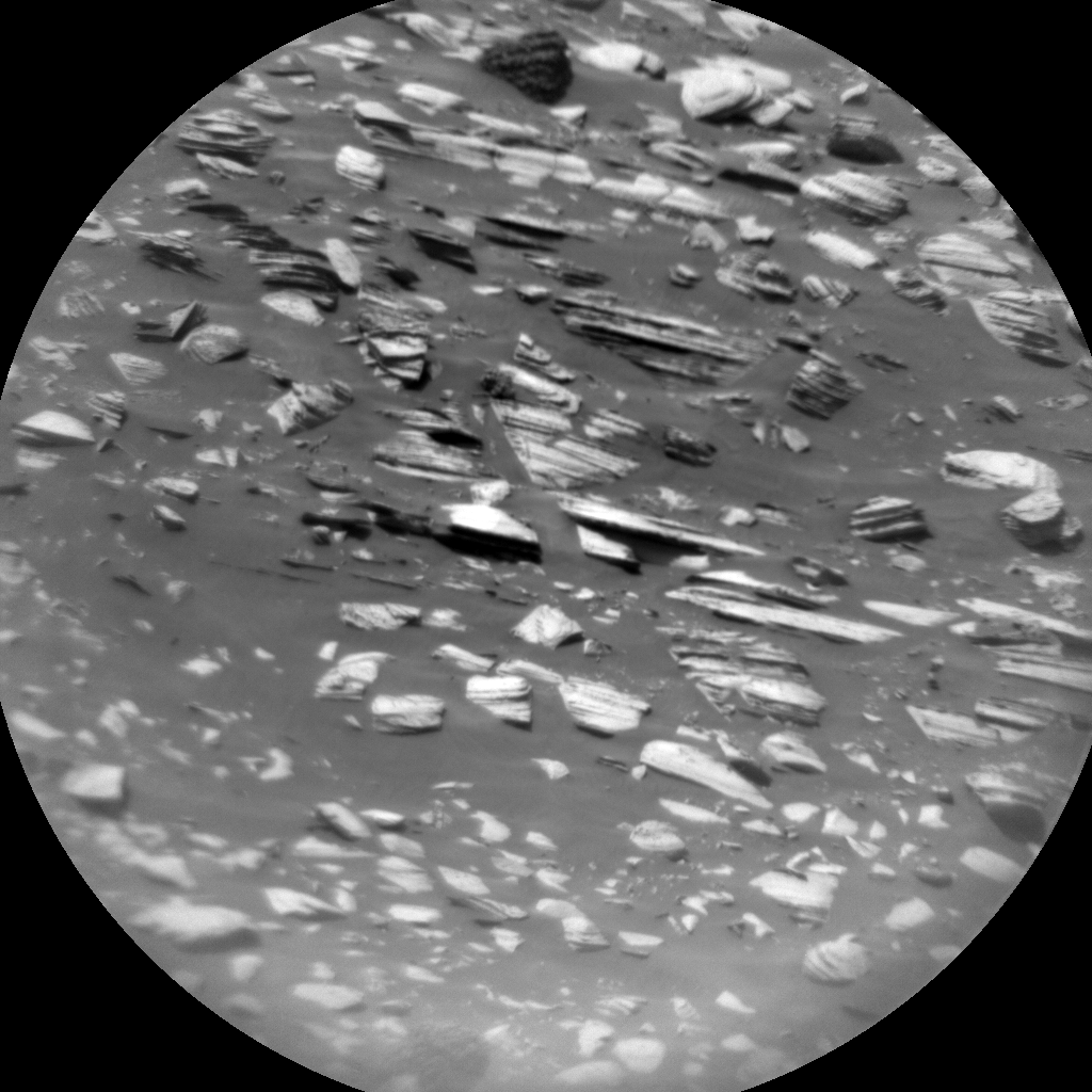 Nasa's Mars rover Curiosity acquired this image using its Chemistry & Camera (ChemCam) on Sol 3938, at drive 2442, site number 103