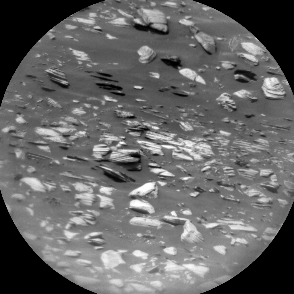 Nasa's Mars rover Curiosity acquired this image using its Chemistry & Camera (ChemCam) on Sol 3938, at drive 2442, site number 103