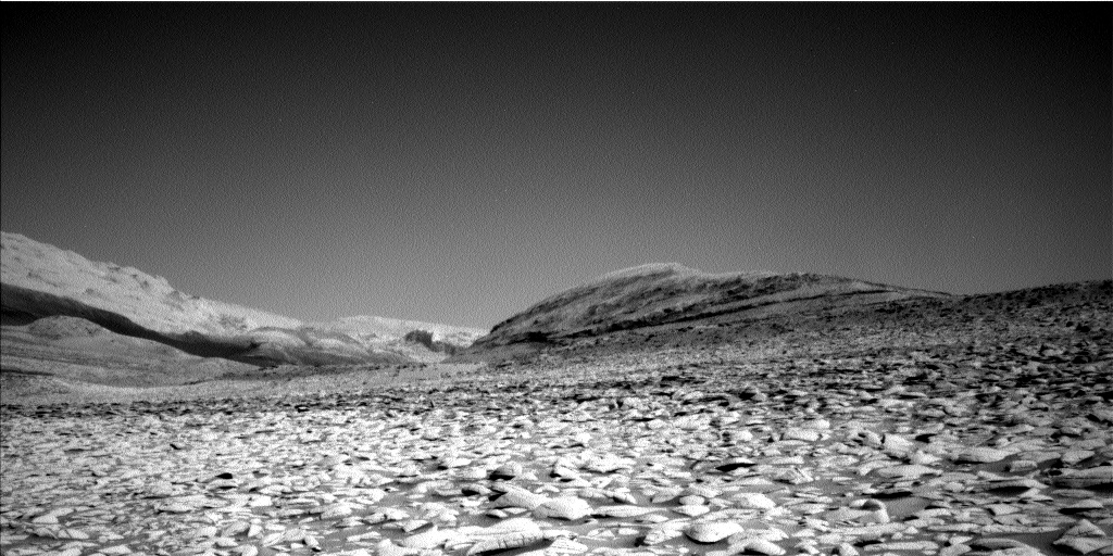Nasa's Mars rover Curiosity acquired this image using its Left Navigation Camera on Sol 3941, at drive 0, site number 104