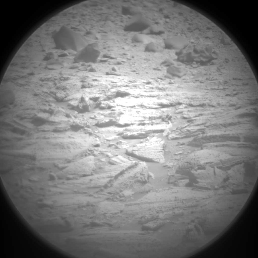 Nasa's Mars rover Curiosity acquired this image using its Chemistry & Camera (ChemCam) on Sol 3943, at drive 0, site number 104