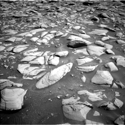 Nasa's Mars rover Curiosity acquired this image using its Left Navigation Camera on Sol 3944, at drive 132, site number 104
