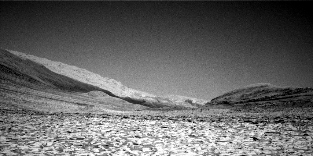 Nasa's Mars rover Curiosity acquired this image using its Left Navigation Camera on Sol 3944, at drive 174, site number 104