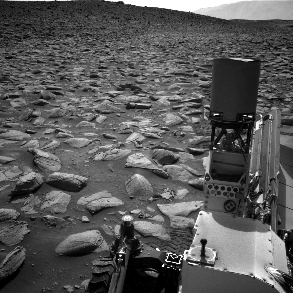 Nasa's Mars rover Curiosity acquired this image using its Right Navigation Camera on Sol 3944, at drive 174, site number 104