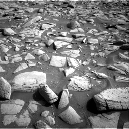 Nasa's Mars rover Curiosity acquired this image using its Right Navigation Camera on Sol 3946, at drive 294, site number 104