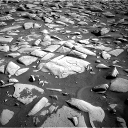 Nasa's Mars rover Curiosity acquired this image using its Right Navigation Camera on Sol 3948, at drive 384, site number 104