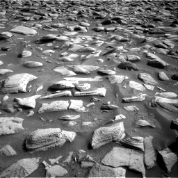 Nasa's Mars rover Curiosity acquired this image using its Right Navigation Camera on Sol 3948, at drive 532, site number 104