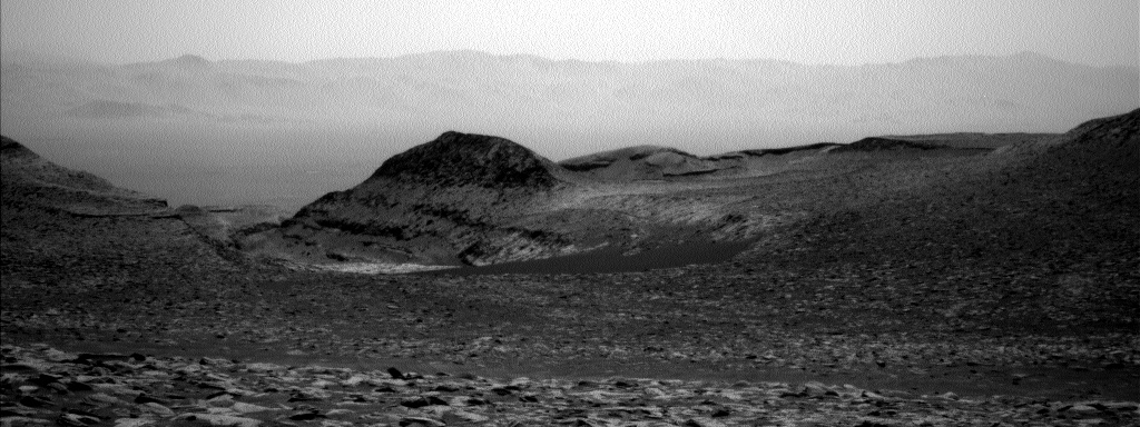 Nasa's Mars rover Curiosity acquired this image using its Left Navigation Camera on Sol 3950, at drive 652, site number 104