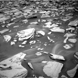 Nasa's Mars rover Curiosity acquired this image using its Right Navigation Camera on Sol 3951, at drive 760, site number 104