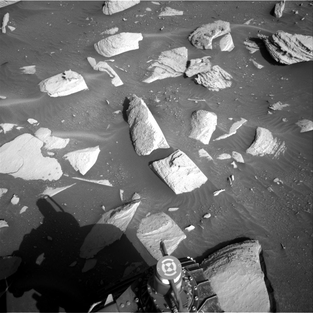 Nasa's Mars rover Curiosity acquired this image using its Right Navigation Camera on Sol 3955, at drive 892, site number 104