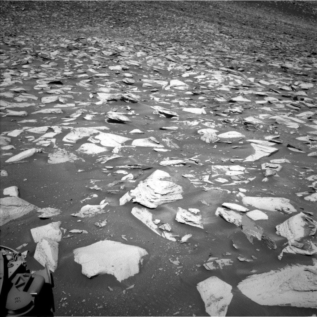 Nasa's Mars rover Curiosity acquired this image using its Left Navigation Camera on Sol 3958, at drive 0, site number 105