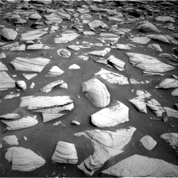Nasa's Mars rover Curiosity acquired this image using its Right Navigation Camera on Sol 3958, at drive 988, site number 104
