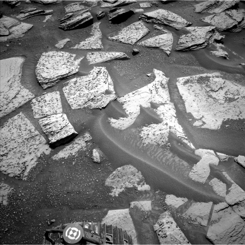 Nasa's Mars rover Curiosity acquired this image using its Left Navigation Camera on Sol 3969, at drive 250, site number 105