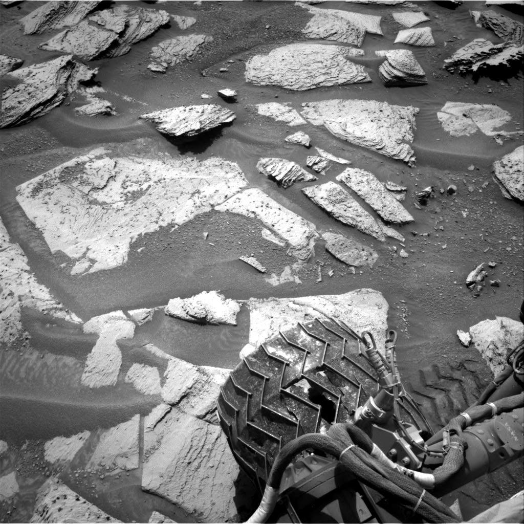 Nasa's Mars rover Curiosity acquired this image using its Right Navigation Camera on Sol 3969, at drive 250, site number 105
