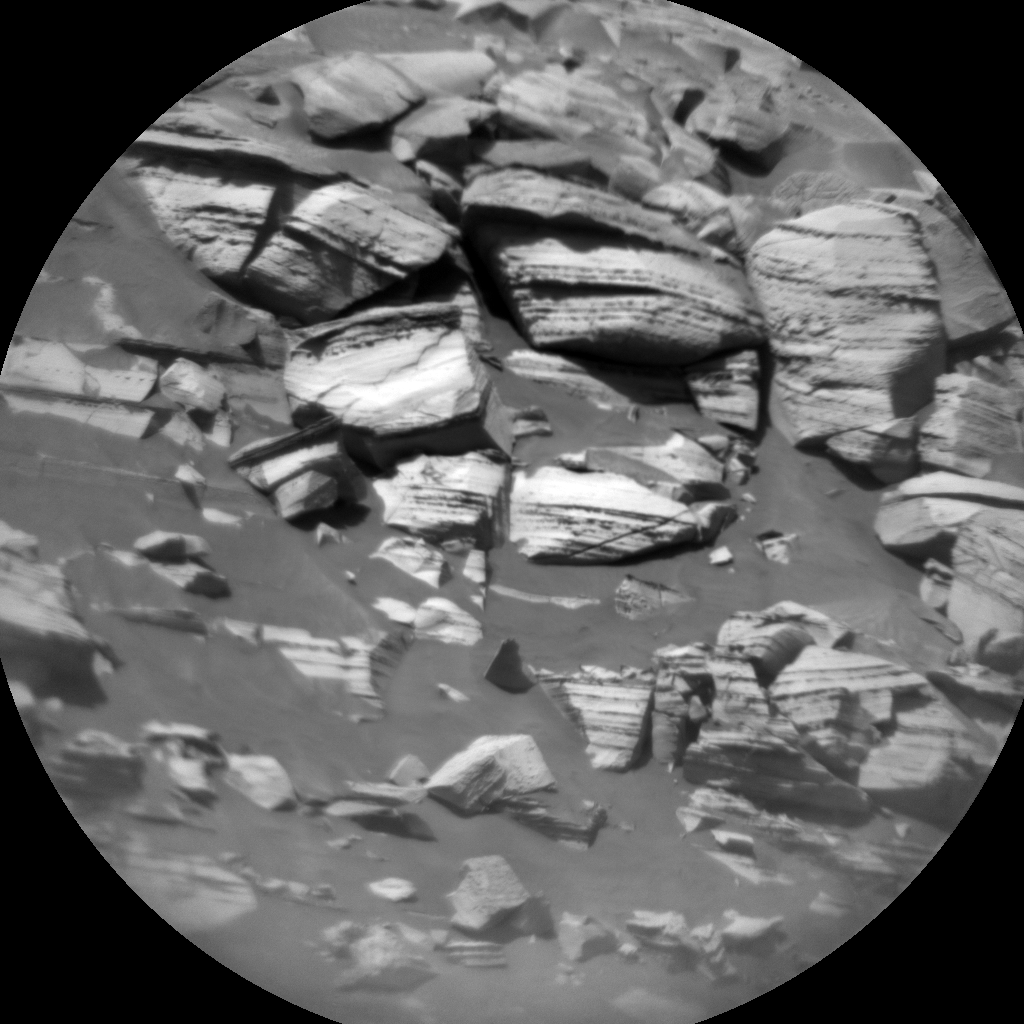 Nasa's Mars rover Curiosity acquired this image using its Chemistry & Camera (ChemCam) on Sol 3970, at drive 250, site number 105